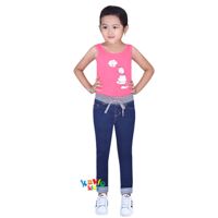 Quần dài bé gái có dây rút bé gái 3-7t-GF87-N1