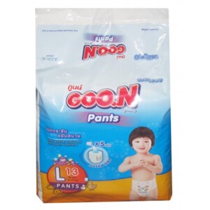 Tã quần Goo.n size L 13 miếng (trẻ từ 9 - 14kg)