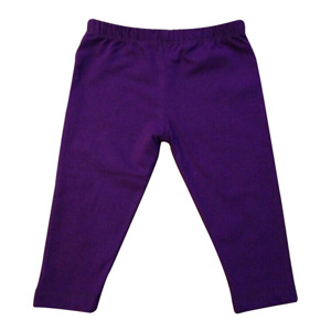 Quần Legging Bé Gái Màu Tím Nanio Q0040