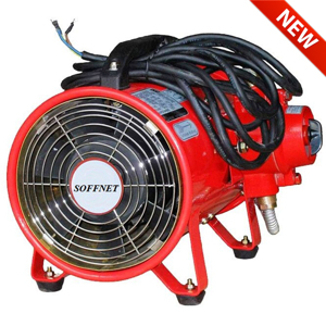 Quạt công nghiệp motor phòng cháy nổ Soffnet BTF-30