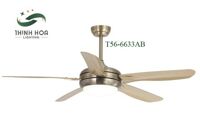 Quạt trần đèn 5 cánh T56 – 6633 Ab