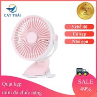 Quạt kẹp mini đa năng WT-F15 3 chế độ