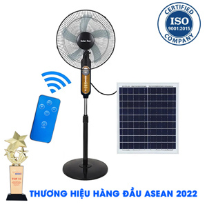 Quạt năng lượng mặt trời Jindian JD-198F