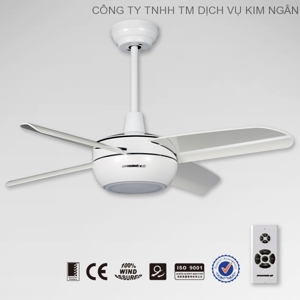 Quạt trần đèn 4 cánh 38YFT-7056W