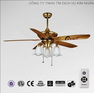 Quạt trần đèn Mountain Air 5 cánh 56YFT-7054R