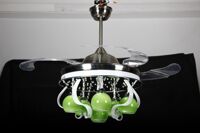 Quạt trần đèn 6 cánh 44HD 9841