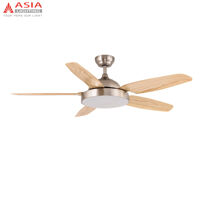 Quạt trần đèn DC Asia 5 cánh QT04-G-01