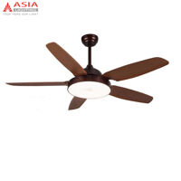 Quạt trần đèn Asia 5 cánh QT04-N-01