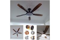 Quạt trần đèn Dakii Fan 5 cánh TN 888