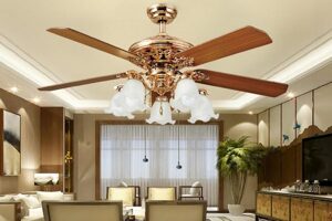 Quạt trần đèn 5 cánh 1052JN