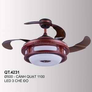 Quạt trần đèn 4 cánh QT.4231