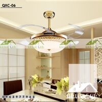 Quạt trần đèn 4 cánh QXC-06