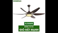 Quạt trần đèn HomeFan 6 cánh HL-Fan695