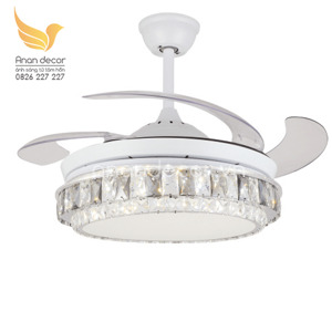 Quạt trần đèn 4 cánh JR20326