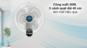 Quạt treo tường AC AWF02A163