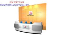 Quầy lễ tân Hòa Phát LT44