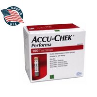 Que thử đường huyết Accu-Chek Performa - hộp 100 que