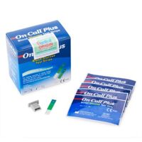 Que thử đường huyết Acon On-Call Plus Blood Glucose Test Strips - 25 que