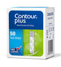 Que thử đường huyết Bayer Contour Plus 50