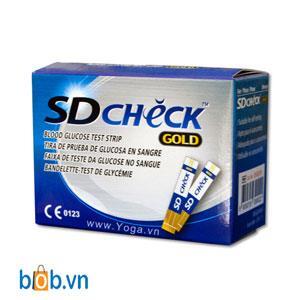 Que thử đường huyết SD Check Gold