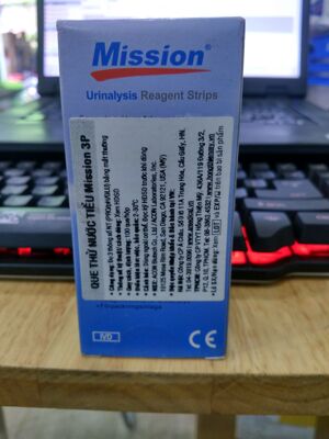 Que thử nước tiểu Mission 3P