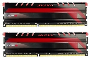 RAM Avexir Core Series Mpower 8GB (2x4GB) DDR3 Bus 1600Mhz - (AVD3U16000904G-2CRR Red)