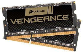 Ram laptop Corsair value - 16Gb kit (2x8Gb)/ DDR 3/ 1600Mhz