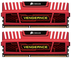 RAM Corsair VENGEANCE 8GB (2x4GB) DDR3 Bus 1600Mhz (Màu Đỏ) - (CMZ8GX3M2A1600C9R)