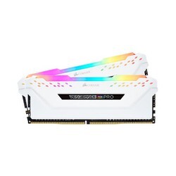 Ram Desktop Corsair Vengeance RGB Pro White 16GB (2x8GB) DDR4 3200MHz (CMW16GX4M2C3200C16W)