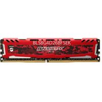 Ram Desktop Crucial Ballistix Sport LT Red 16GB (1x16GB) DDR4 2666MHz (BLS16G4D26BFSE)