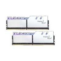 Ram Desktop G.Skill Trident Z Royal RGB Silver 16GB (2x8GB) DDR4 3200MHz (F4-3200C16D-16GTRS)