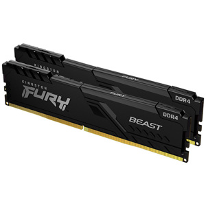 Ram Desktop Kingston Fury Beast (KF436C17BBK2/16) 16GB (2x8GB) DDR4 3600Mhz