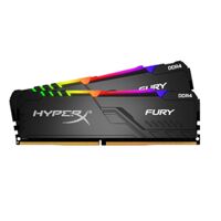 Ram Desktop Kingston HyperX Fury RGB 16GB (2x8GB) DDR4 3200MHz (HX432C16FB3AK2/16)