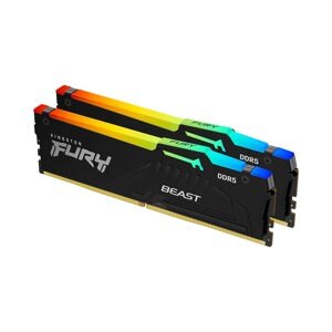 RAM Kingston Fury Beast RGB 64GB DDR5 5200MHz KF552C40BBAK2-64