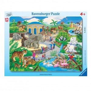 Bộ xếp hình Visit To The Zoo Ravensburger 066612