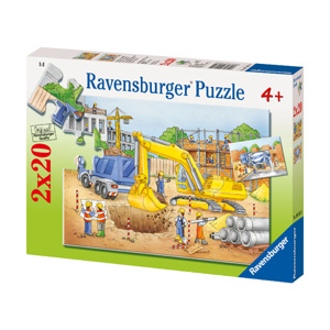 Bộ xếp hình Construction Site Ravensburger 091614