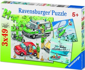 Bộ xếp hình Police in Action Ravensburger 092215