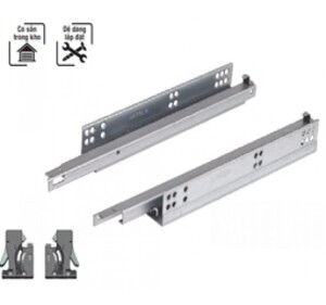 Ray âm giảm chấn mở 3/4 Hafele 494.02.350