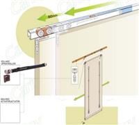 Ray cửa lùa có giảm chấn Cariny SDU-HDC