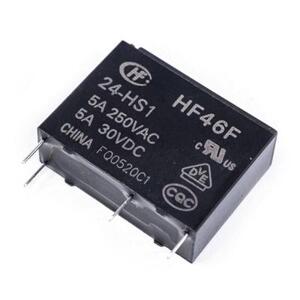 Relay 24V 5A HF46F 24-HS1