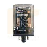 Relay trung gian Chint 11 chân tròn JQX-10F/3Z DC24V