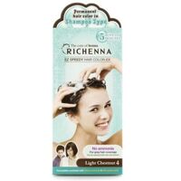 Thuốc nhuộm tóc phủ bạc Richenna EZ Speedy Hair Color EX EZ04