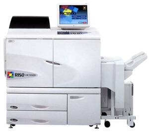 Máy in phun màu siêu tốc Riso HC5500 - A3