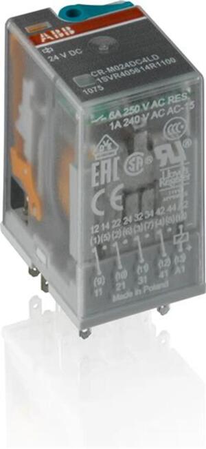 Rơ le trung gian ABB CR-M024DC2, 16 chân