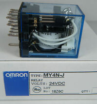 Rơ le trung gian Omron MY4N-J-DC24V