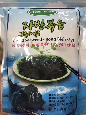 Rong biển sấy Green World 40g