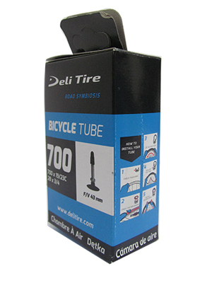 Ruột xe DELI TIRE 700x19/23 FV 43mm