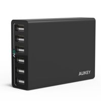 Sạc Aukey PA U14 50W - 6 Cổng