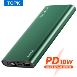 Sạc dự phòng 18W TOPK I1006P 10000mAh