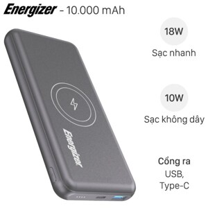 Sạc dự phòng Energizer 10000mAh QE10007PQ